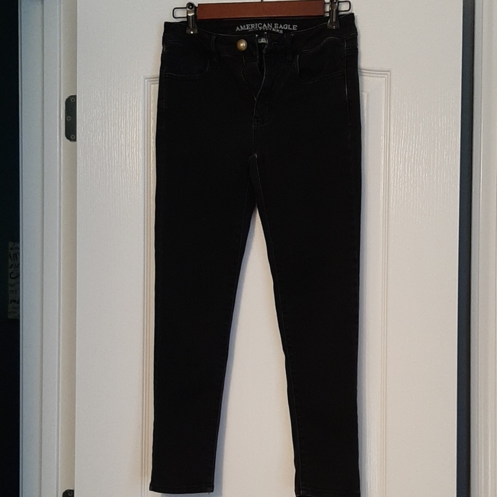 AEO Super Stretch High Rise Jegging Crop